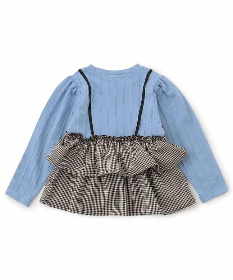 拼接層疊設計上衣