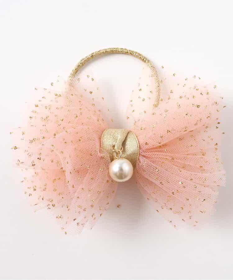 透膚蝴蝶結髮繩