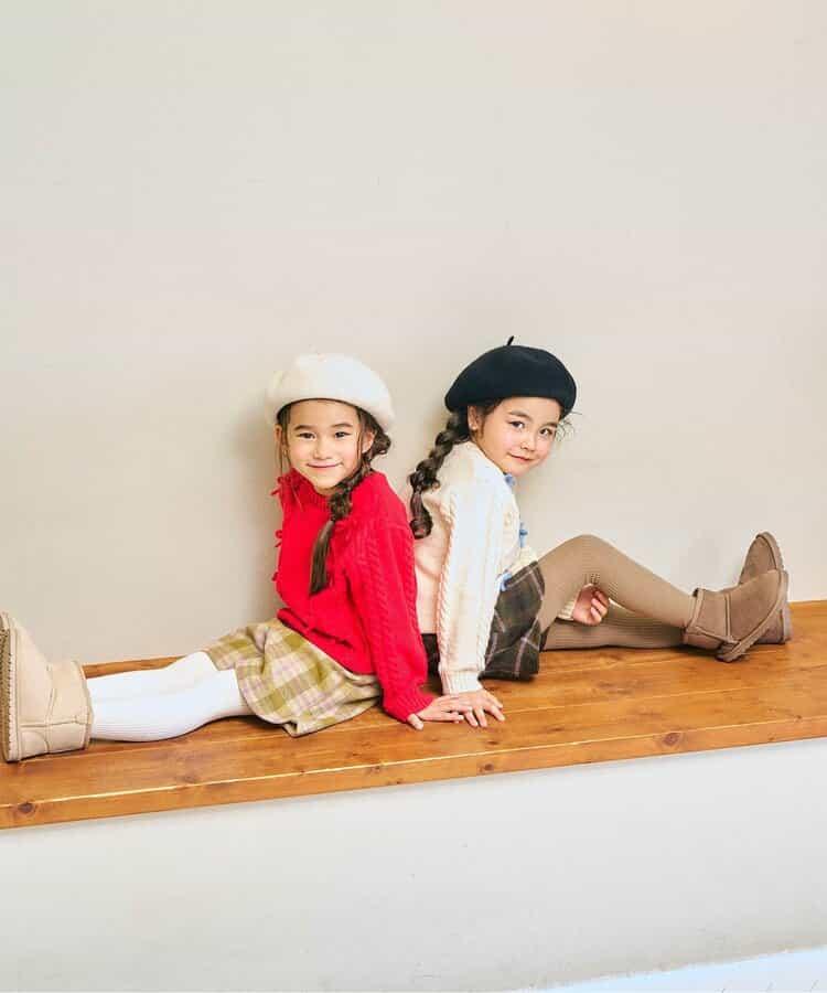 【リンク】保暖格紋短褲