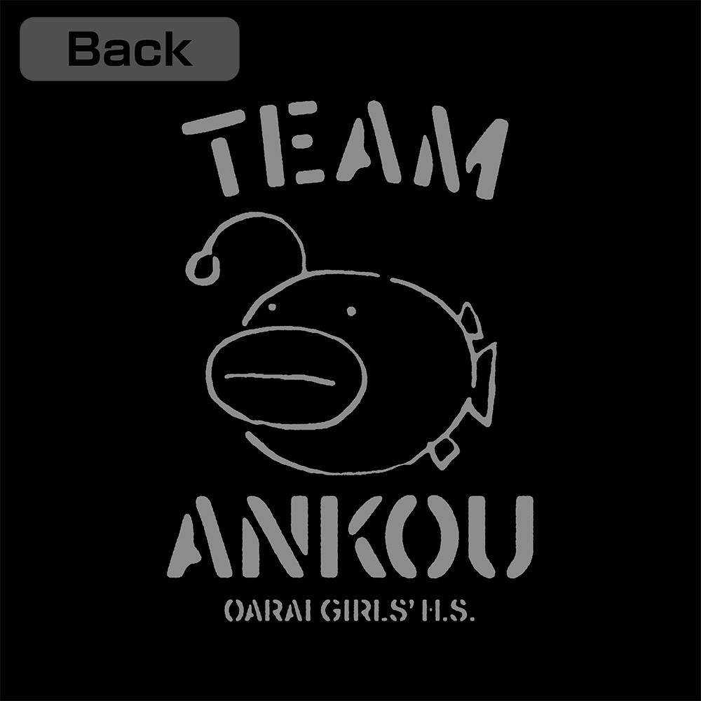 少女與戰車 最終章_M碼_鯉魚隊 拉鍊連帽衫Ver.3.0/黑色