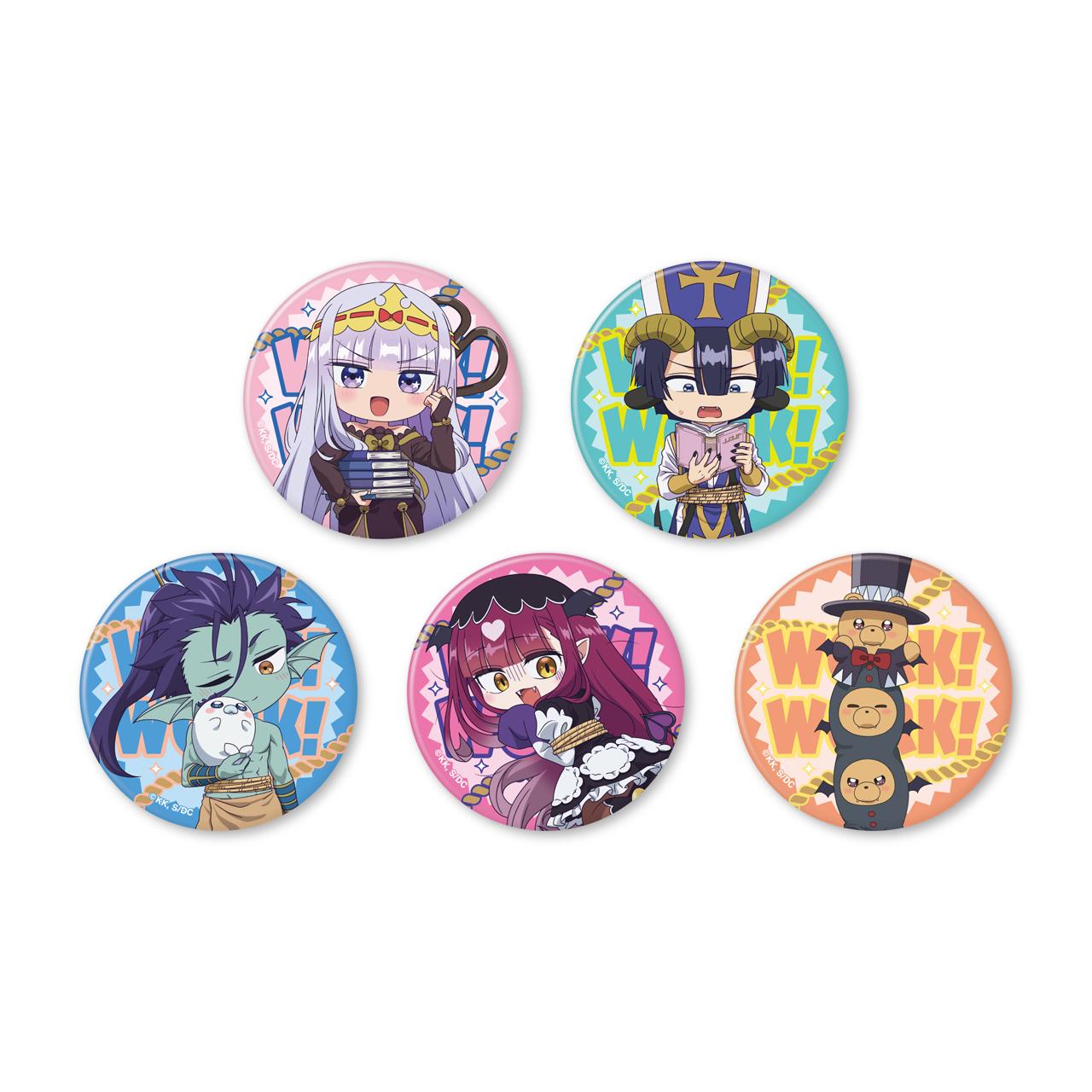 《在魔王城說晚安》_魔王城でわ~く!わ~く! 小惡魔修道士徽章(56mm)