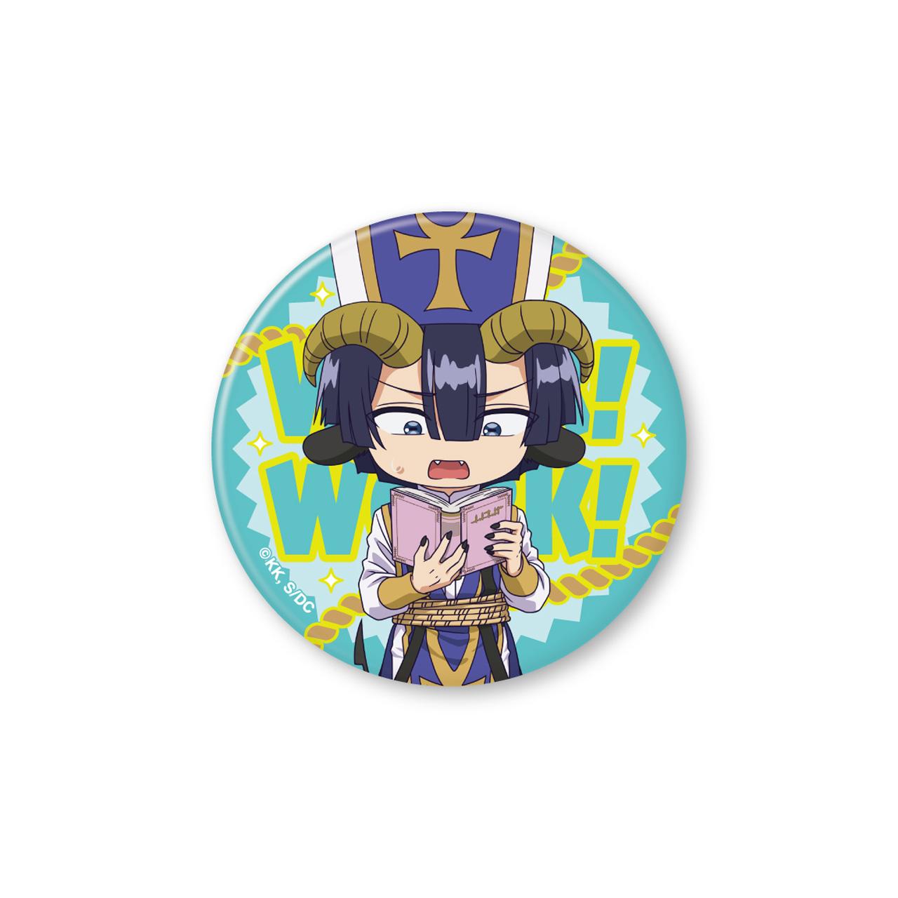 《在魔王城說晚安》_魔王城でわ~く!わ~く! 小惡魔修道士徽章(56mm)