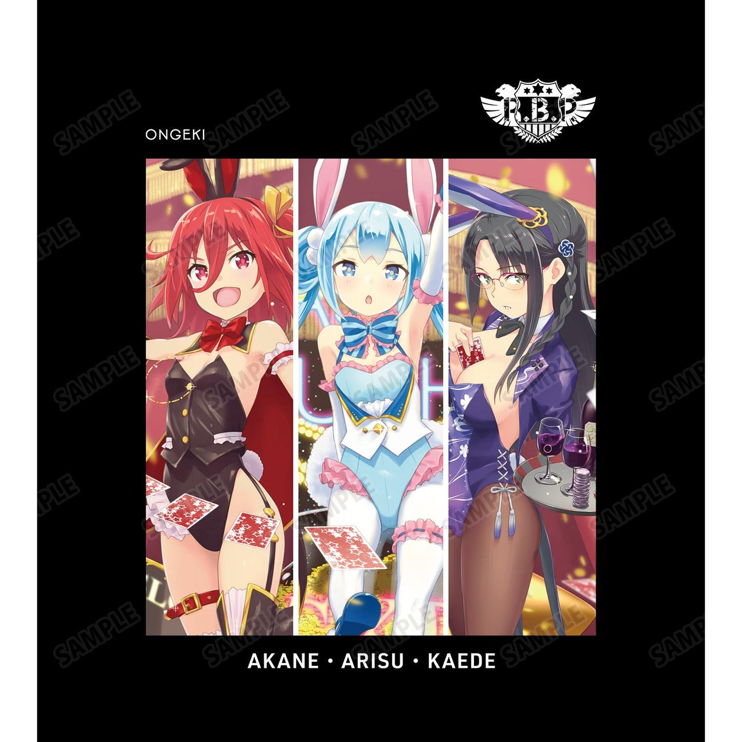 オンゲキ Re:Fresh_(サイズ/XL)_R.B.P. 男女同款T恤