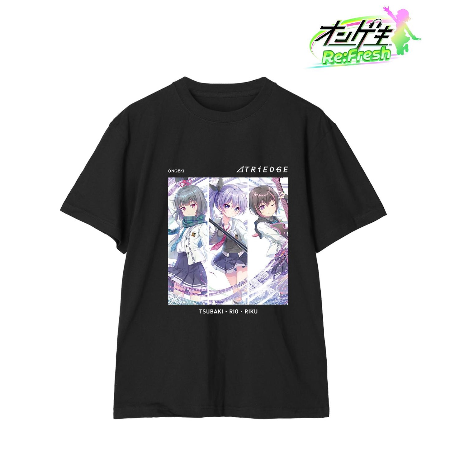 オンゲキ Re:Fresh_(サイズ/XXL)_⊿TRiEDGE Tee男女同款