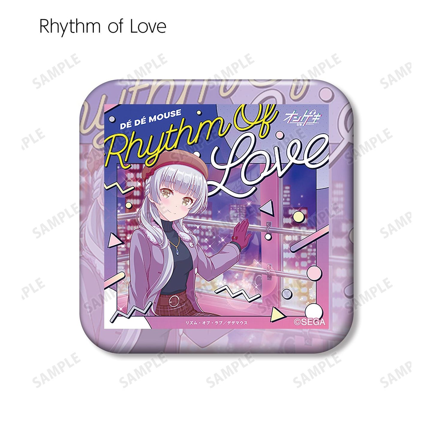 オンゲキ Re:Fresh_隨機角丸方形徽章 ver.B(單位/全套BOX)【BOX/9包入】