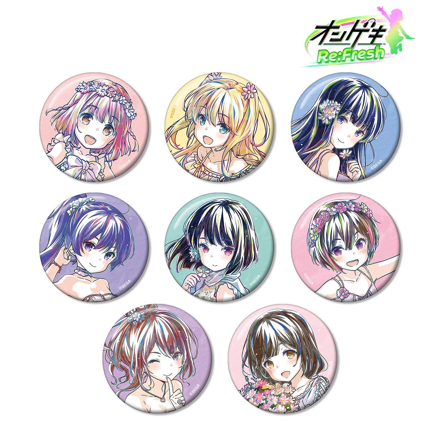 オンゲキ Re:Fresh_トレーディング デイドリーム・フェアリーズ Ani-Art 缶バッジ ver.A(単位/コンプリートBOX)【BOX/8パック入り】 翻譯結果: オンゲキ Re:Fresh_隨機款 白日夢妖精 Ani-Art系列徽章 ver.A(單位/全套BOX)【BOX/8包入】