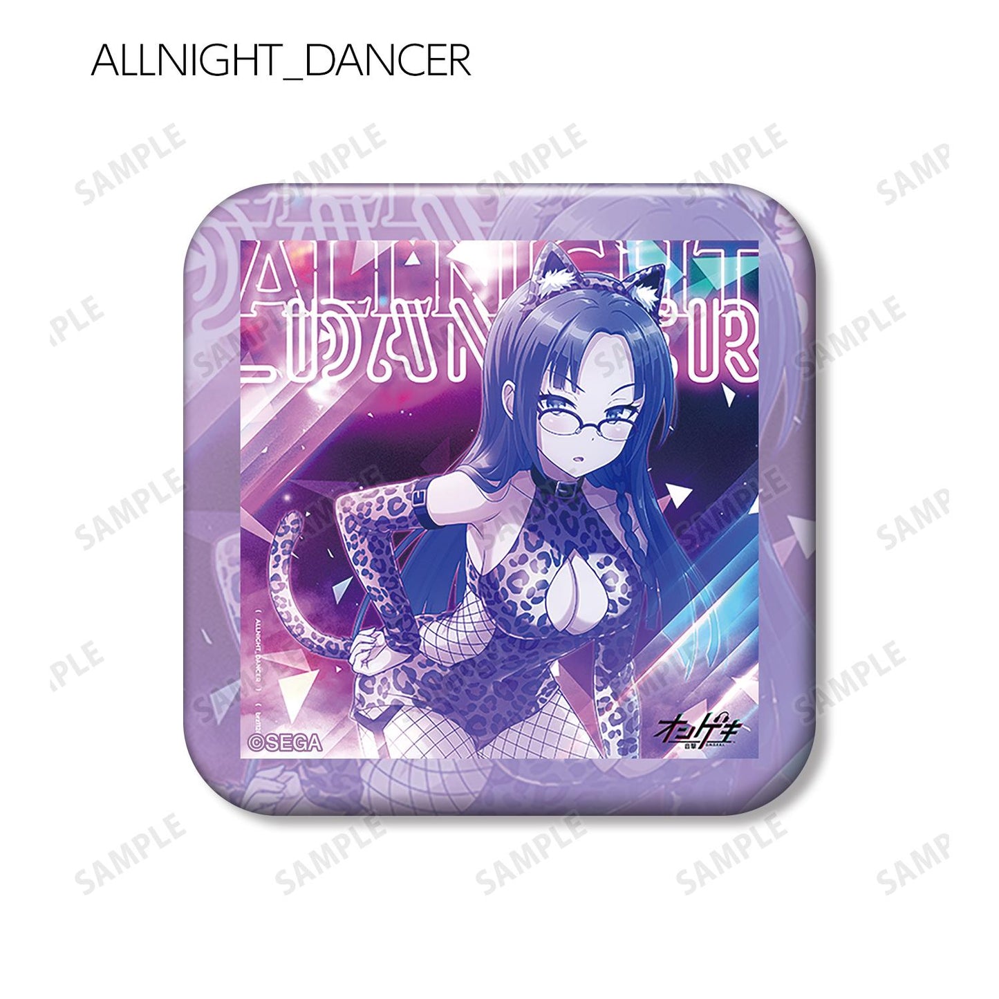 オンゲキ Re:Fresh_隨機角丸方形徽章 ver.B(單位/全套BOX)【BOX/9包入】