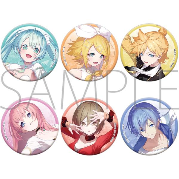 《初音未來》系列_閃粉角色徽章收藏【BOX/6包入】