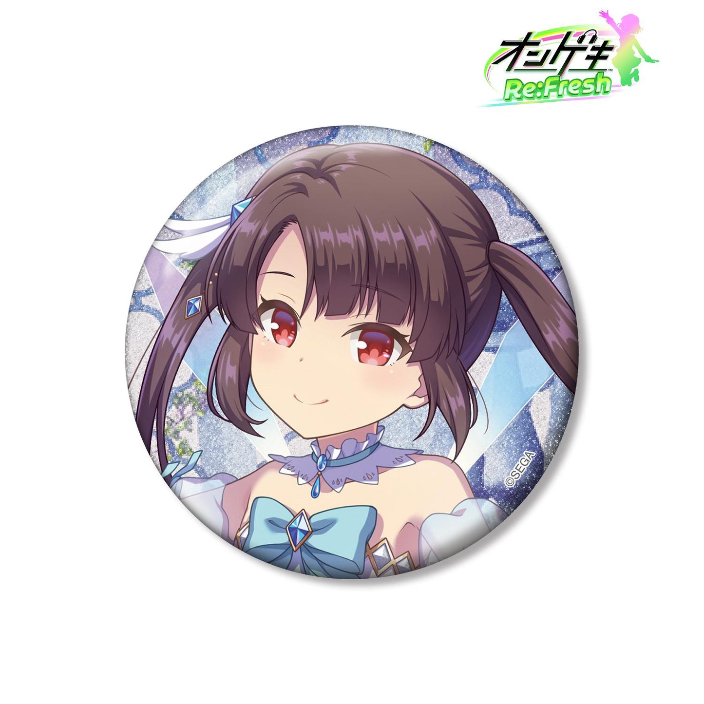 オンゲキ Re:Fresh_東雲紡 4th視覺 閃粉75mm徽章