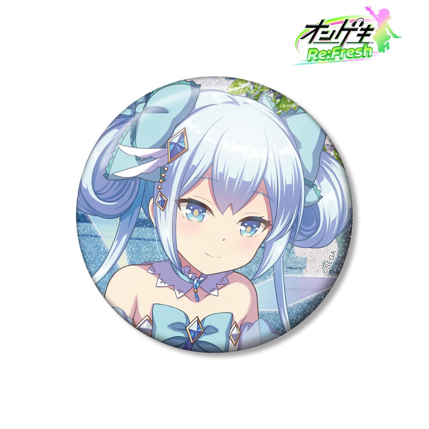 オンゲキ Re:Fresh_珠洲島 有棲 4thビジュアル 閃粉75mm徽章