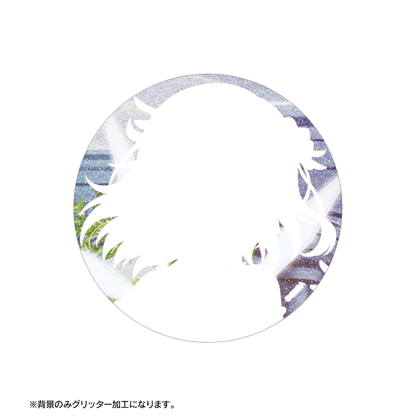 音擊 Re:Fresh_逢坂茜 第四版視覺 閃粉75mm徽章