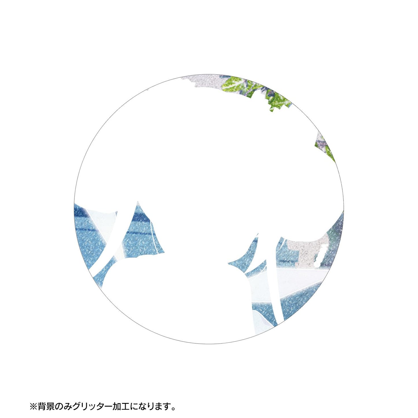 オンゲキ Re:Fresh_珠洲島 有棲 4thビジュアル 閃粉75mm徽章