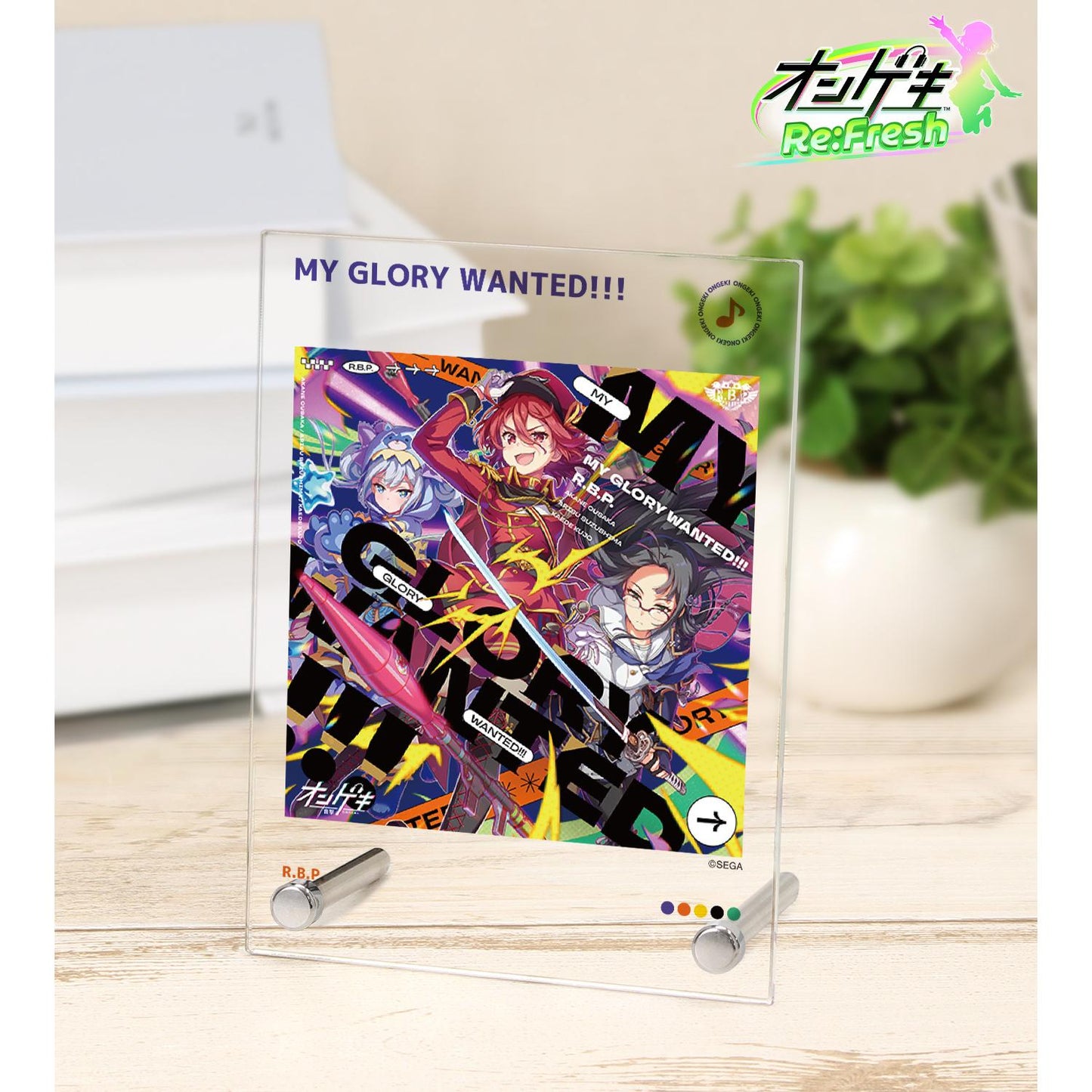 音擊 Re:Fresh_MY GLORY WANTED!!! A6亞克力面板