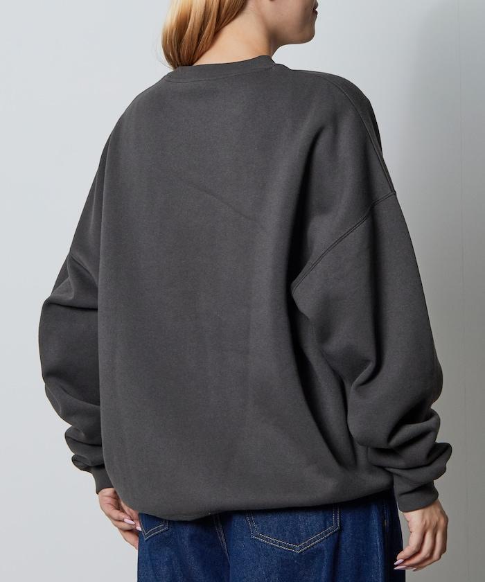 寬鬆版型前印花圓領衛衣 / THE WEEKEND