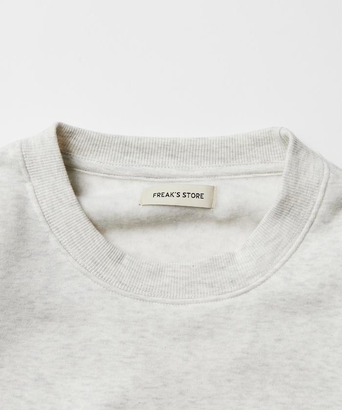 寬鬆版型 雙面印花 圓領衛衣 / THREE CATS