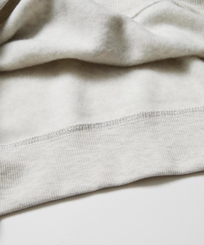 寬鬆版型 雙面印花 圓領衛衣 / THREE CATS