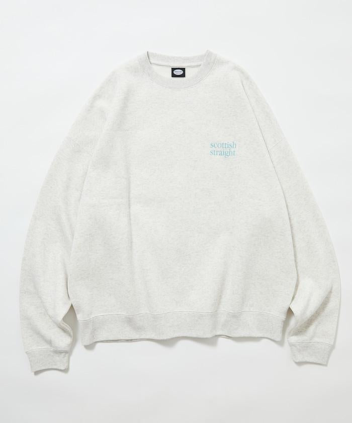 寬鬆版型背面印花圓領衛衣 / Look Back CAT