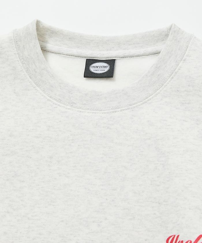 寬鬆版型背面印花圓領衛衣 / Uncle Burger