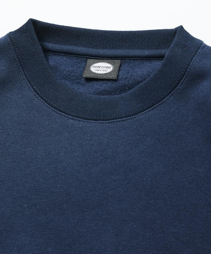 寬鬆版型背部印花圓領衛衣