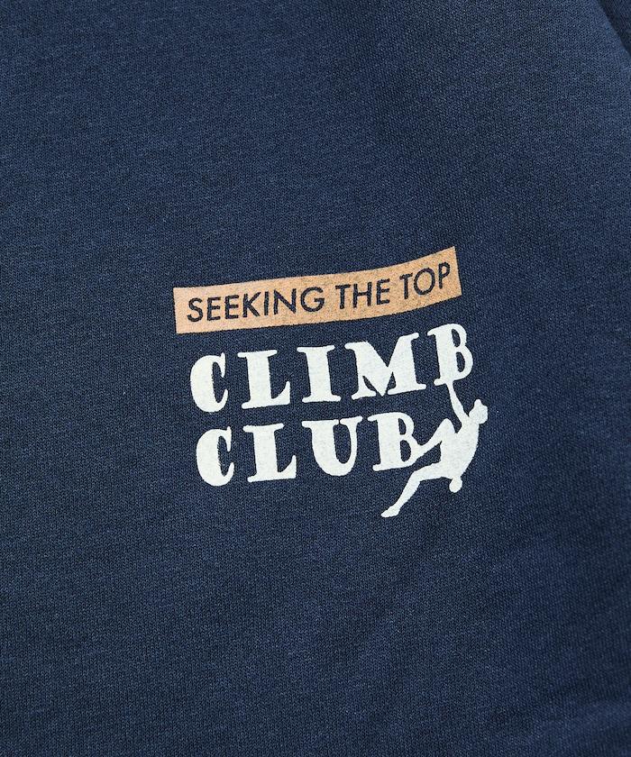 寬鬆版型背部印花圓領衛衣