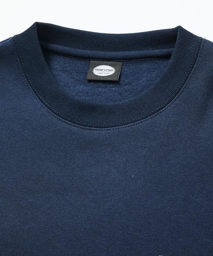 寬鬆版型背面印花圓領衛衣 / CLIMB CLUB Cat