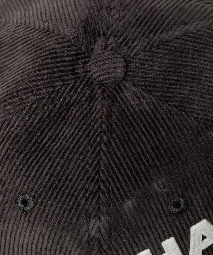 毛氈字母繡燈芯絨棒球帽