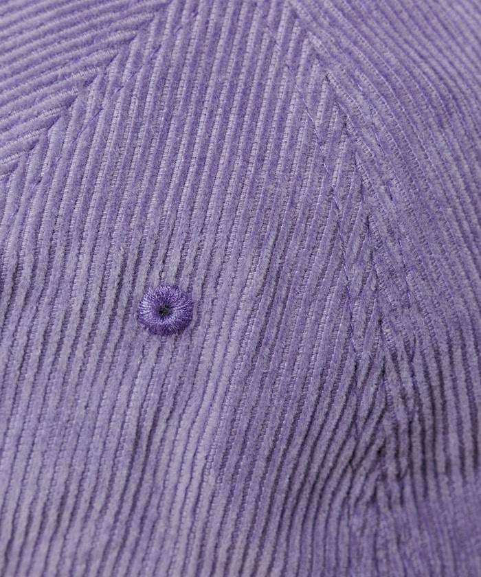 毛氈字母繡燈芯絨棒球帽