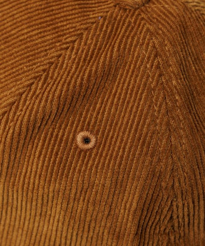 毛氈字母繡燈芯絨棒球帽