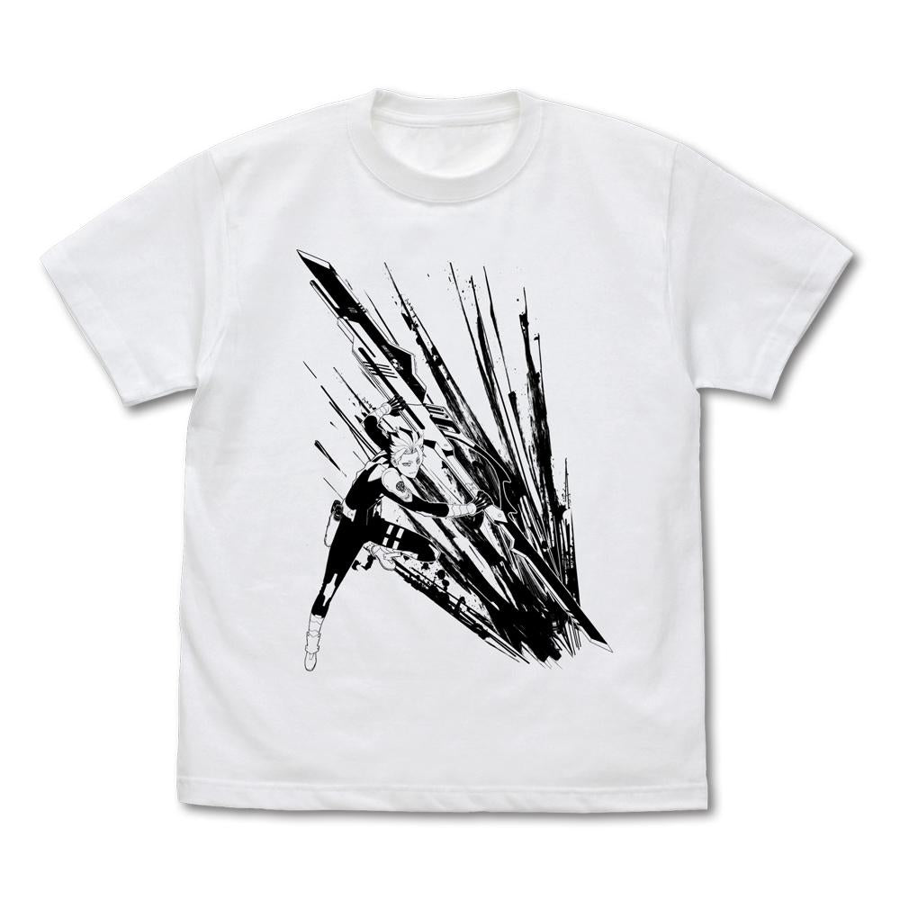 怪獸8號 L碼 鳴海弦 T恤/白色