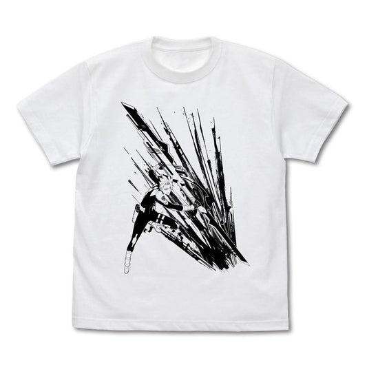 怪獸8號 L碼 鳴海弦 T恤/白色