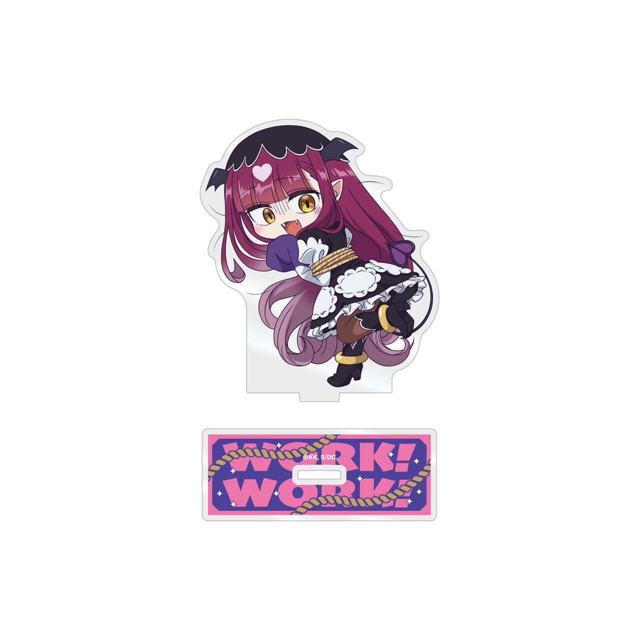 《在魔王城說晚安》 魔王城でわ~く!わ~く! 迷你小薩克尤亞克力立牌