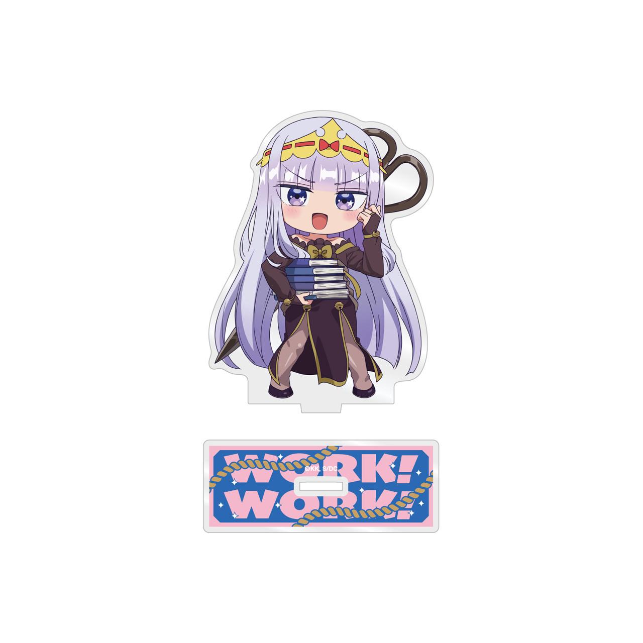 《在魔王城說晚安》 魔王城工作!工作! 迷你睡公主亞克力立牌
