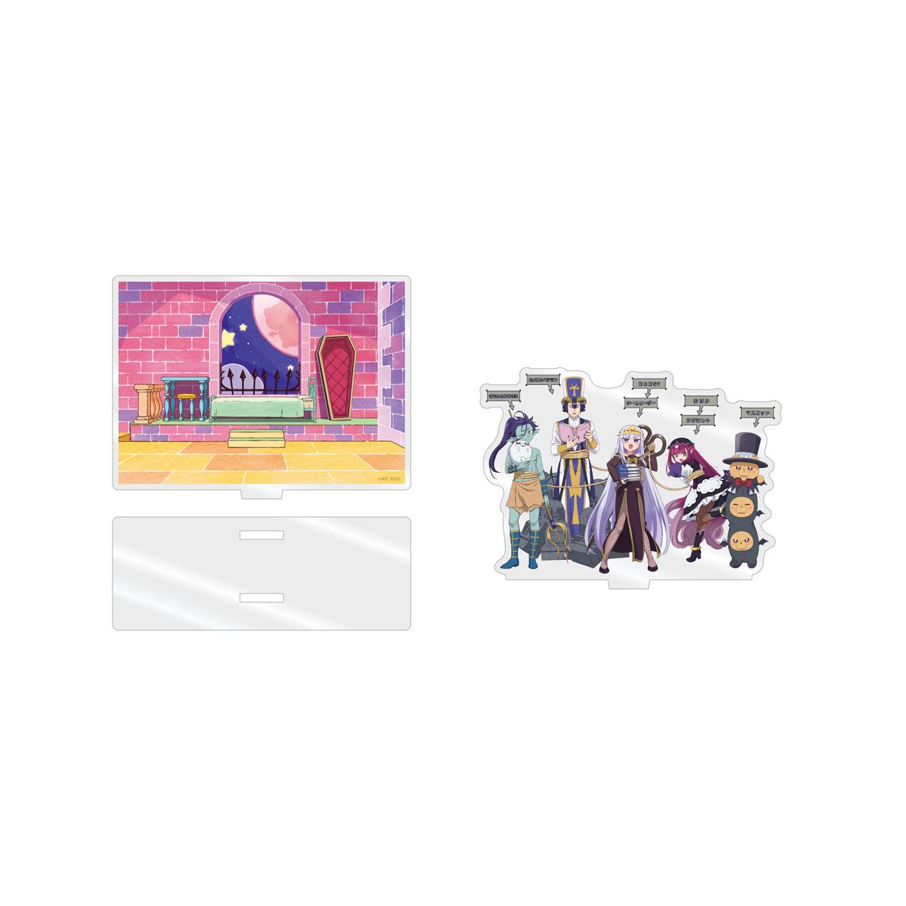 《在魔王城說晚安》 魔王城工作!工作!亞克力迷你場景模型