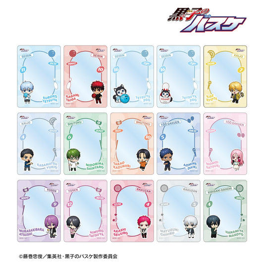 《黑子的籃球》Q版角色 B8硬質卡套(單品/全套BOX)【BOX/15包入】