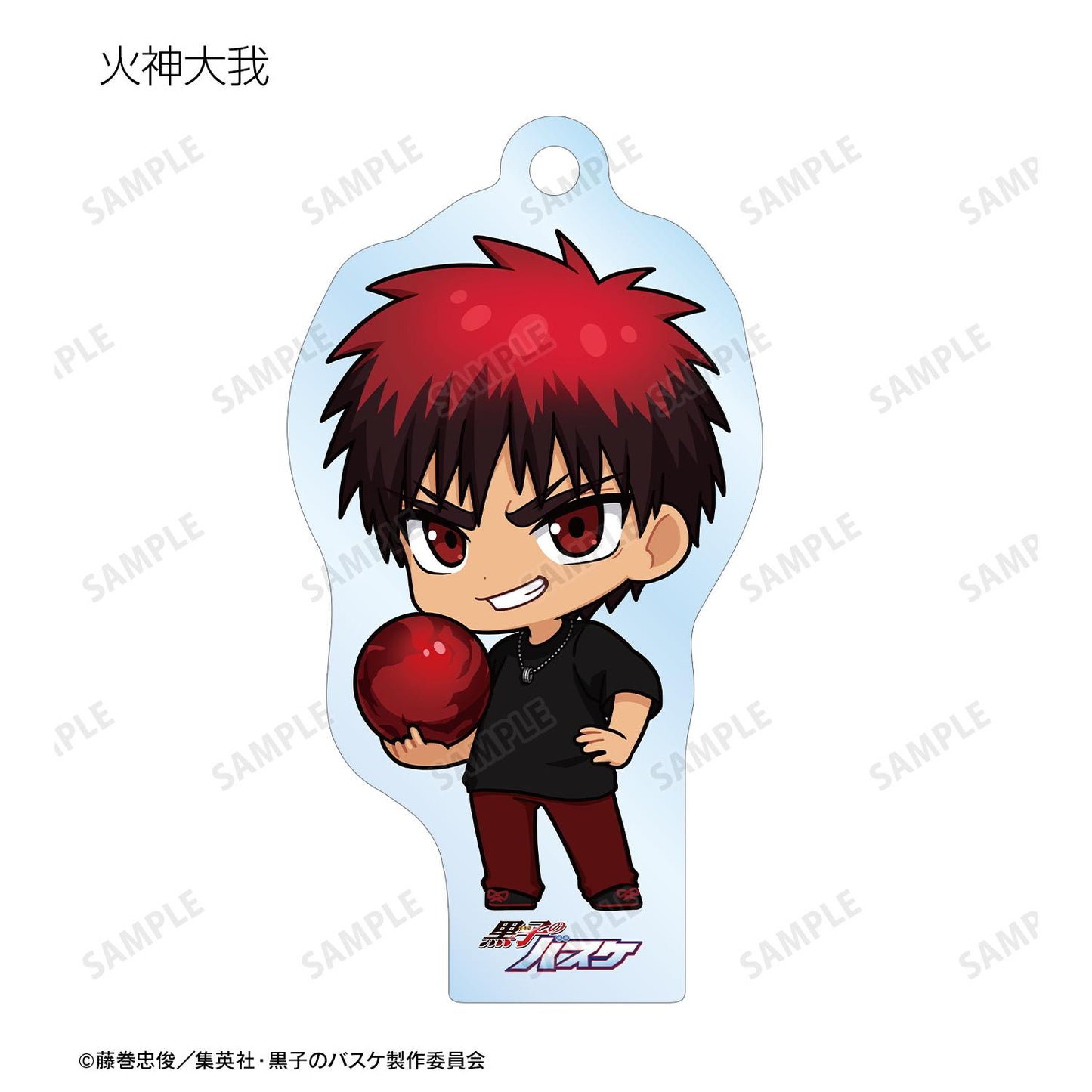 《黑子的籃球》Q版角色亞克力鑰匙扣(單品/全套BOX)【BOX/15包入】
