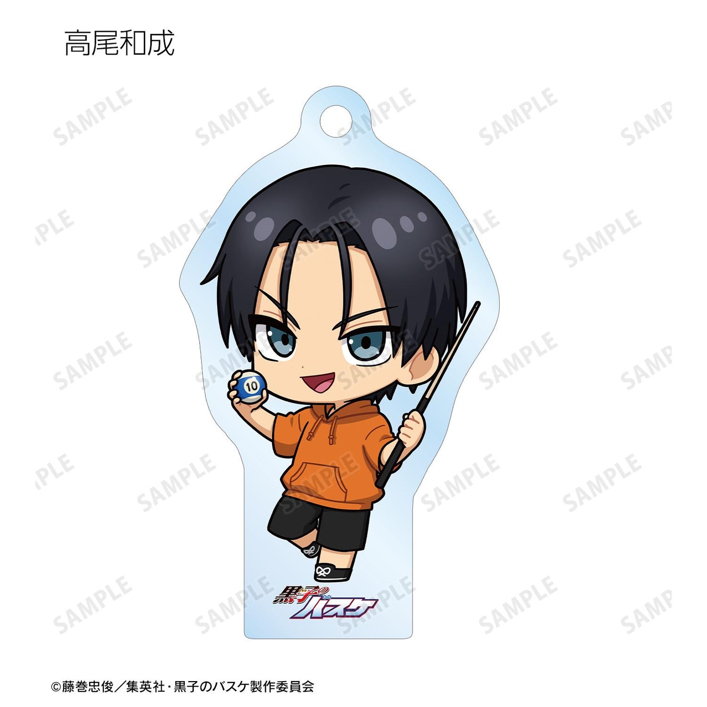 《黑子的籃球》Q版角色亞克力鑰匙扣(單品/全套BOX)【BOX/15包入】