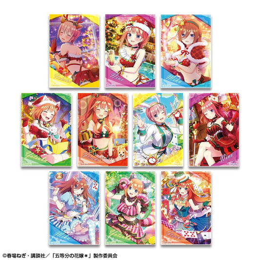 《五等分的新娘》*_隨機亞克力卡片 Vol.2【全套BOX/10個裝】