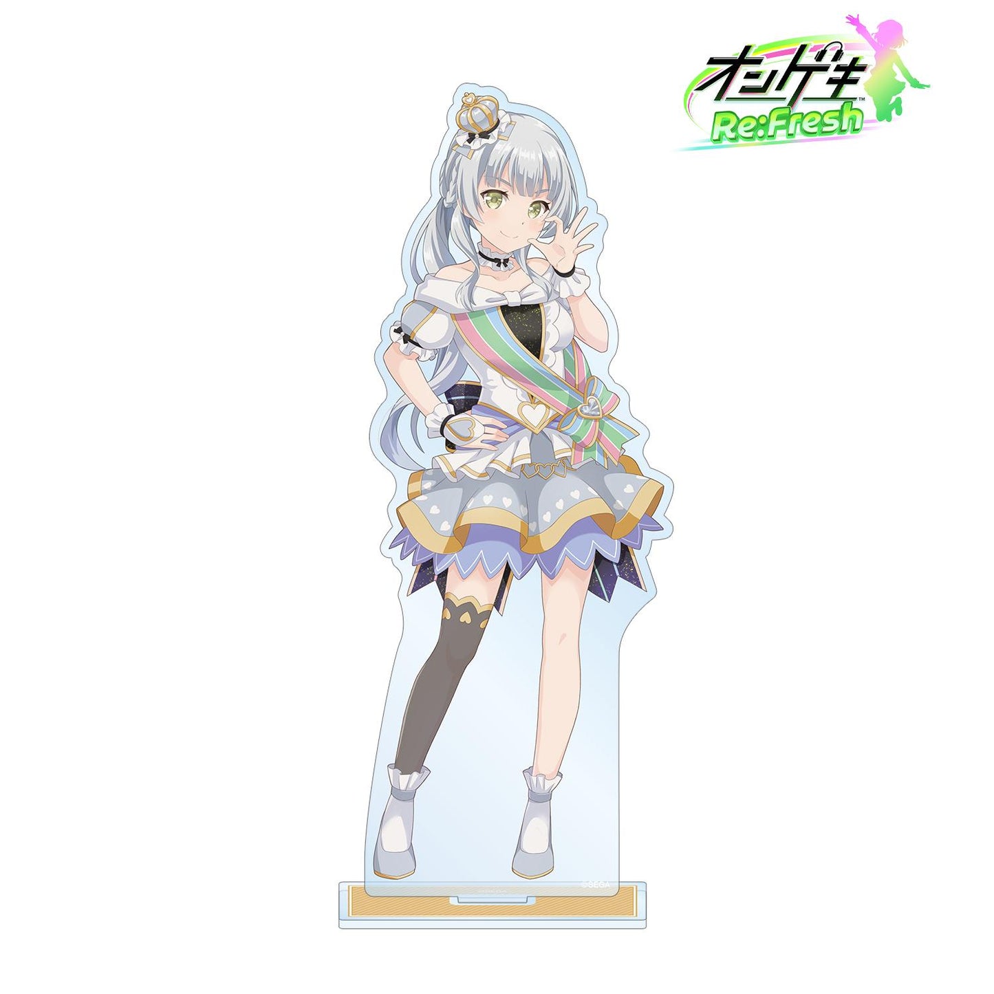 オンゲキ Re:Fresh_柏木 咲姫 6th視覺 BIG亞克力立牌