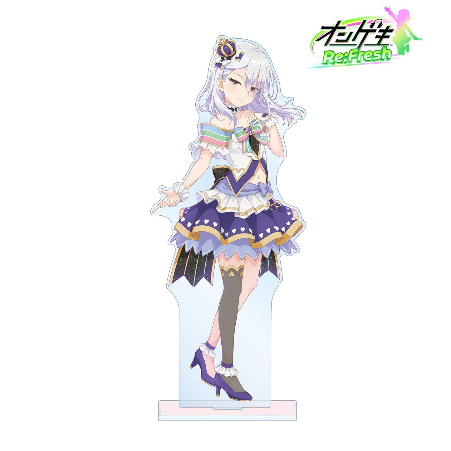 オンゲキ Re:Fresh_皇城 セツナ 6th視覺 特大亞克力立牌