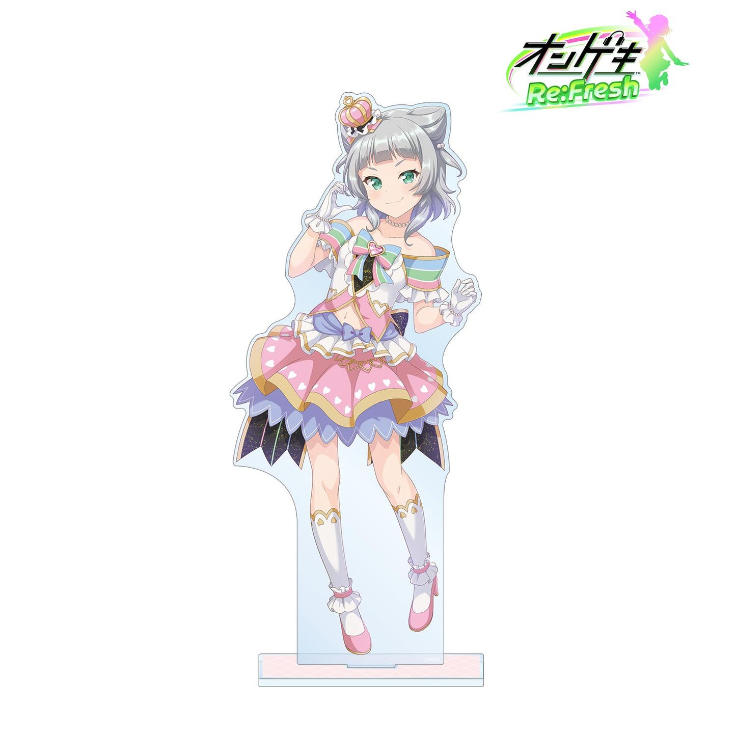 オンゲキ Re:Fresh_柏木 美亜 6th視覺 特大亞克力立牌