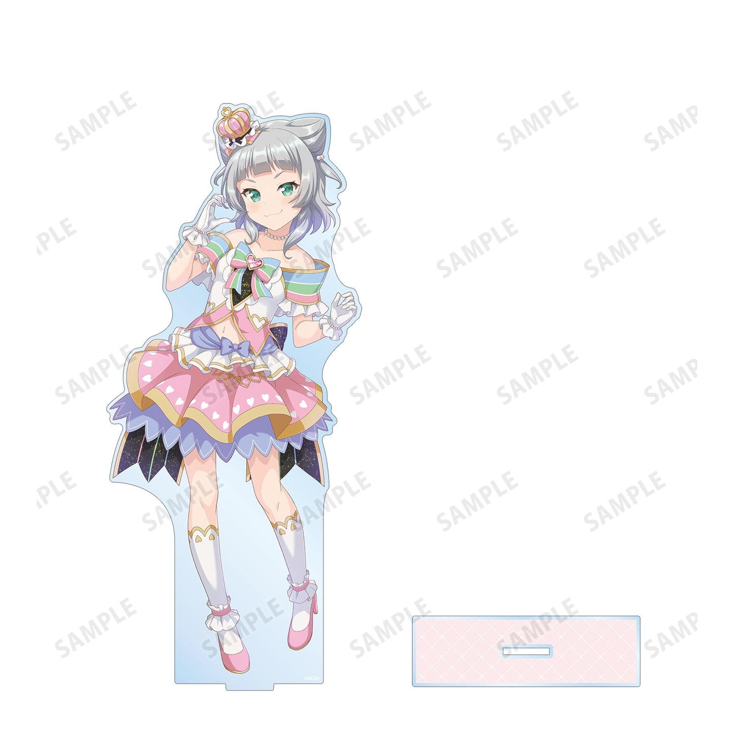 オンゲキ Re:Fresh_柏木 美亜 6th視覺 特大亞克力立牌