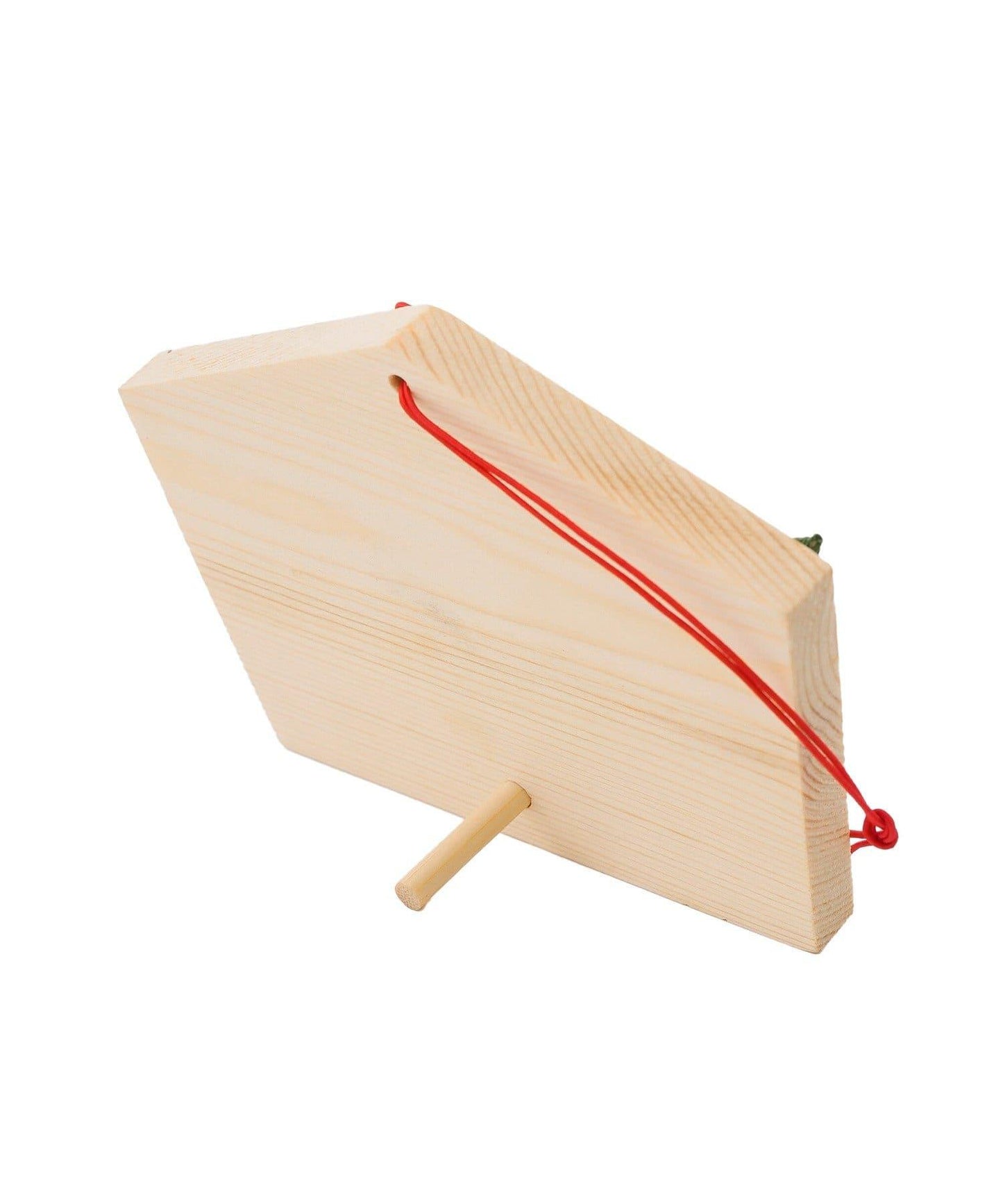 椿の絵馬オブジェ/正月のお飾り