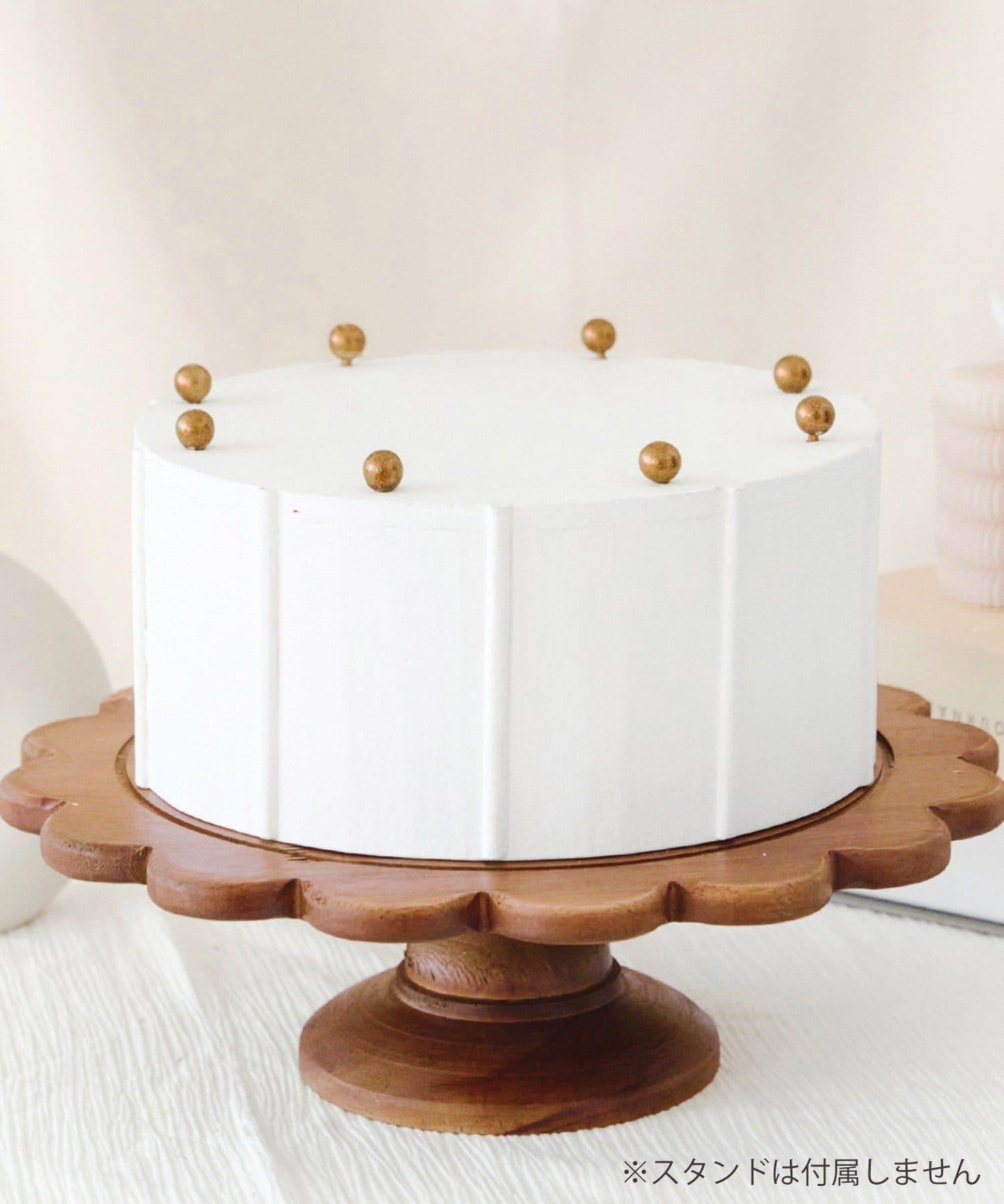 《WEB限定再入荷》ケーキオブジェ:22cm/anniversary