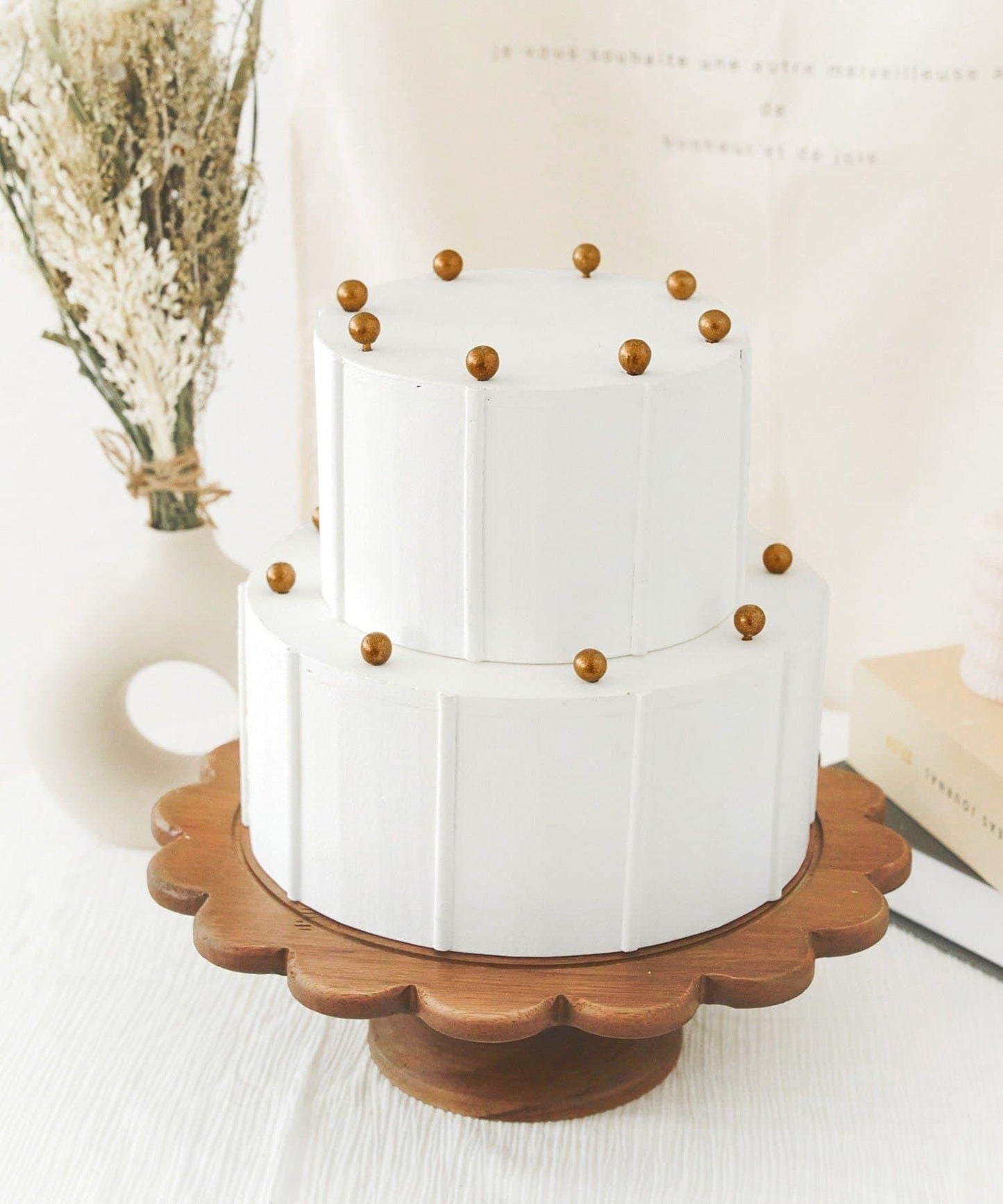 《WEB限定再入荷》ケーキオブジェ:22cm/anniversary