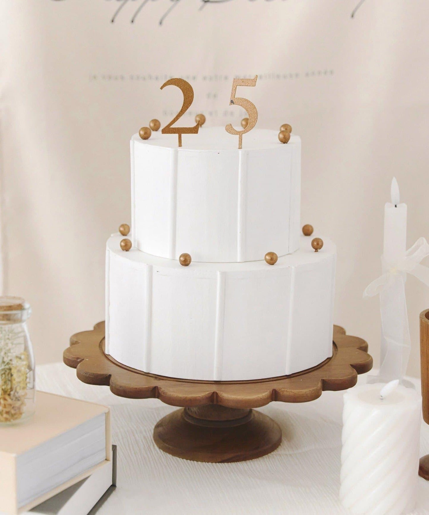 《WEB限定再入荷》ケーキオブジェ:16cm/anniversary