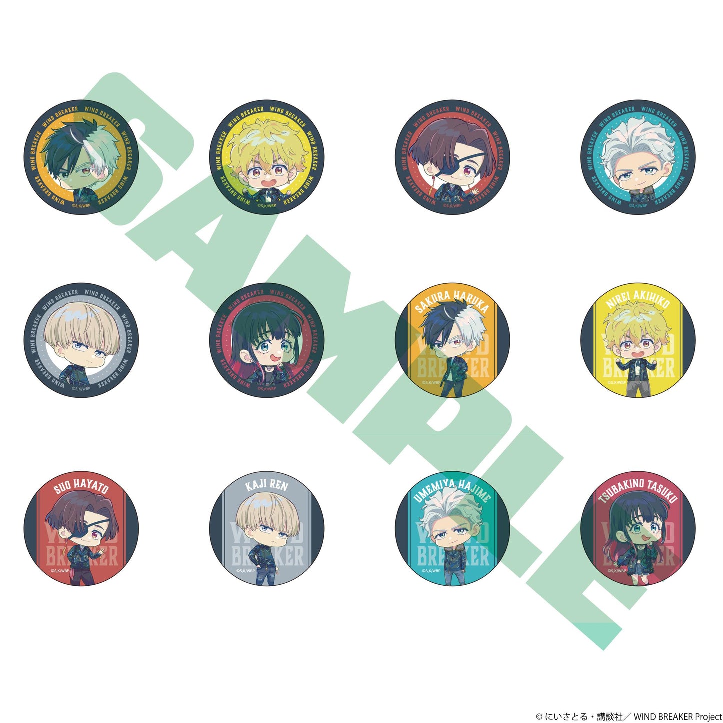 《防風少年》_隨機徽章【BOX/12個裝】