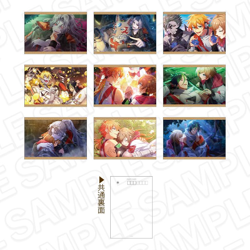 夢職人與不可忘卻的黑色妖精_活動插畫明信片套裝 B