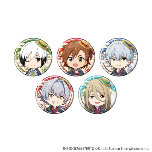 偶像大師系列(57mm)全息徽章05/《偶像大師 SideM》全套(共5種)(Q版角色插畫)【全套/5個裝】