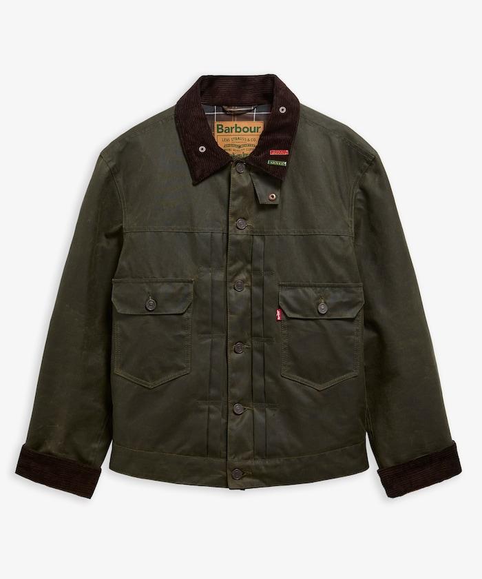 Levi's × Barbour 二型蠟染夾克
