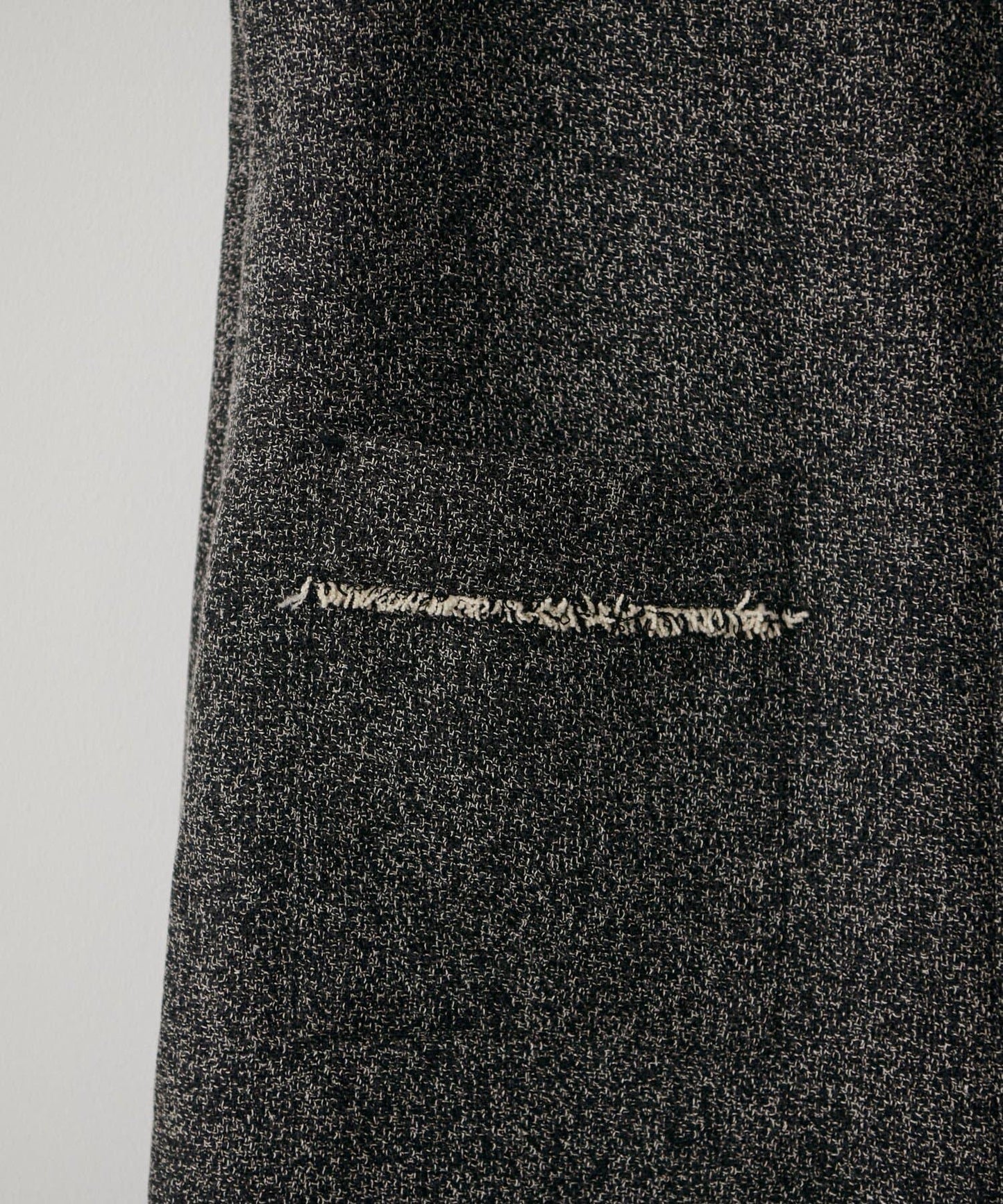 流蘇花呢揹帶褲